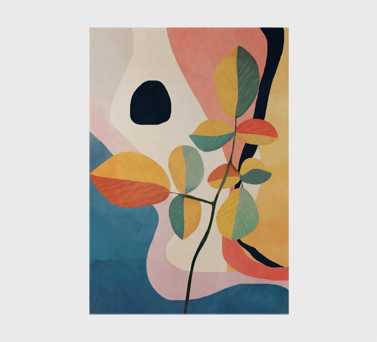 Colorful Branching Out 34 notebook by cityart