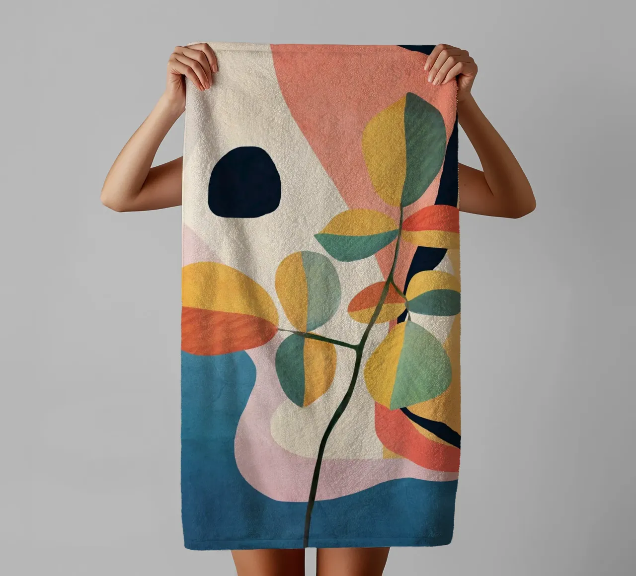 Colorful Branching Out 34 asciugamano da bagno da cityart