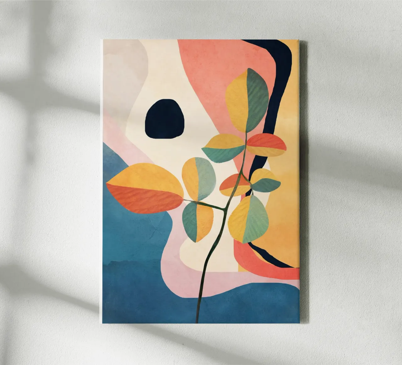 Colorful Branching Out 34 tela con Cornice a cassetta da cityart