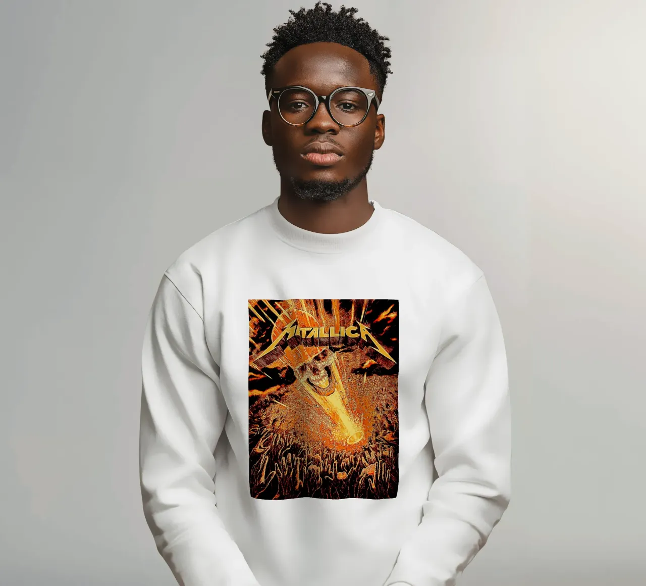 Metallichead 2 felpa da music soul