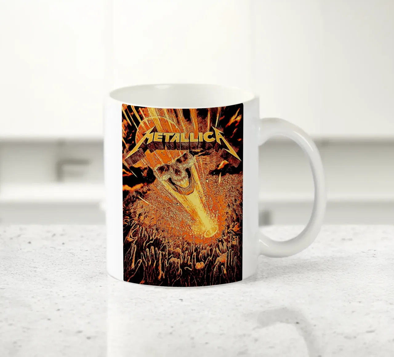 Metallichead 2 tazza in ceramica da music soul