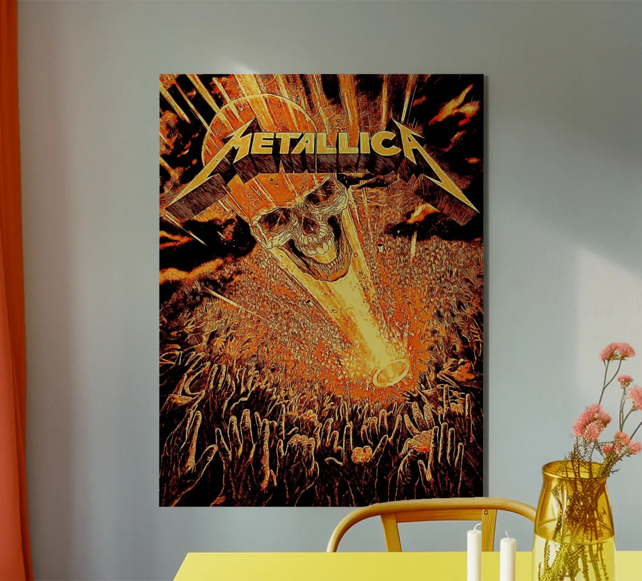 Metallichead 2 alluminio dibond da music soul