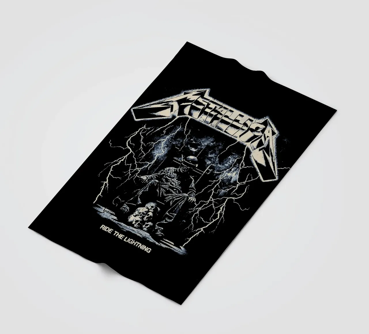 Ride The Lightning metallichead coperta in pile da music soul
