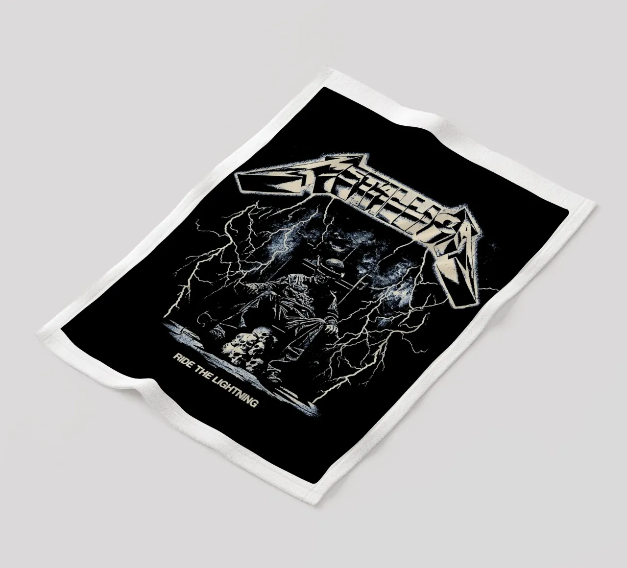 Ride The Lightning metallichead coperta in pile da music soul