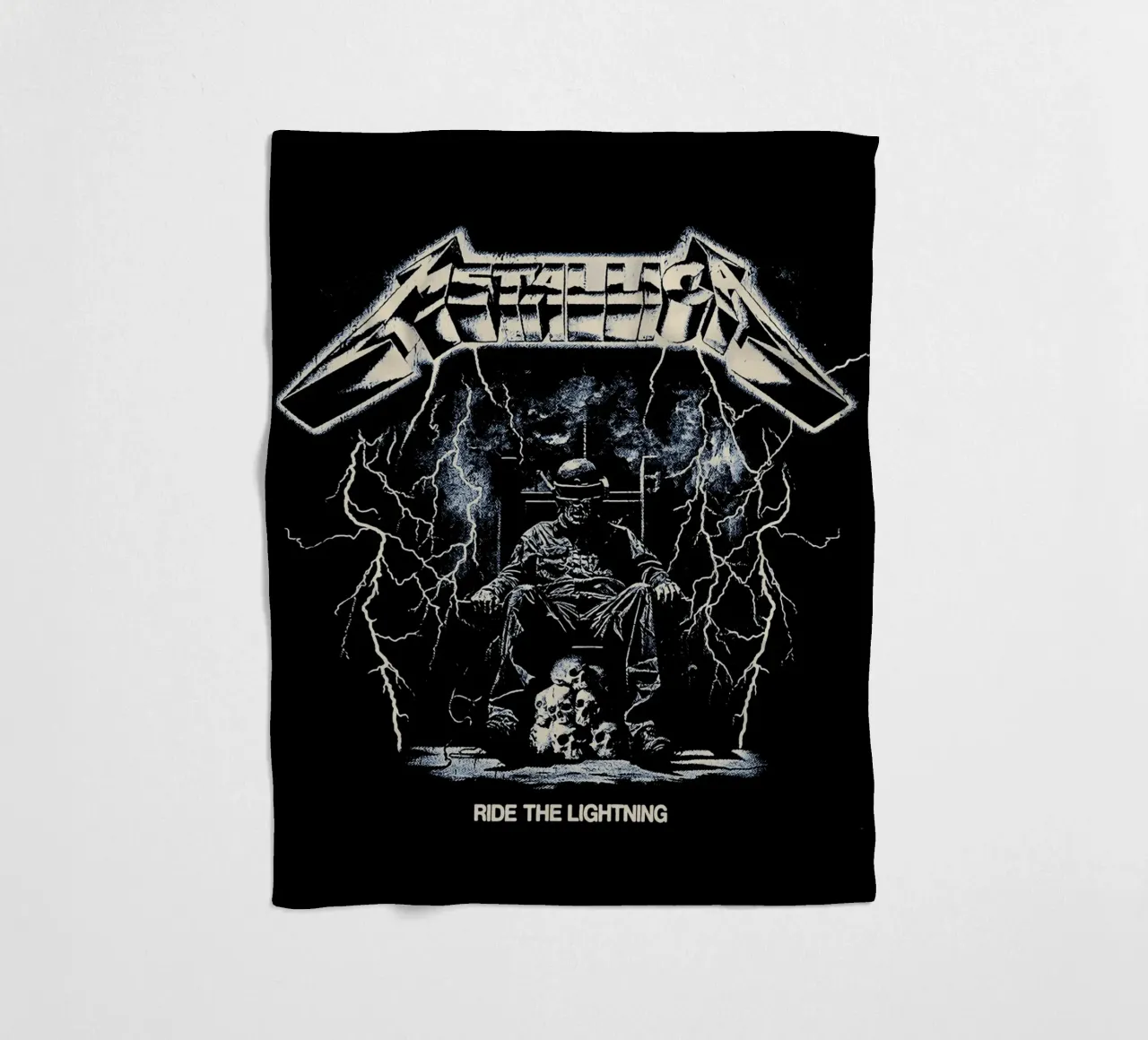 Ride The Lightning metallichead coperta in pile da music soul