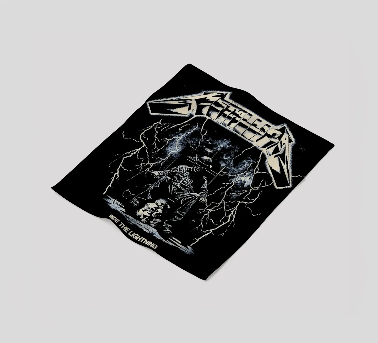 Ride The Lightning metallichead coperta in pile da music soul
