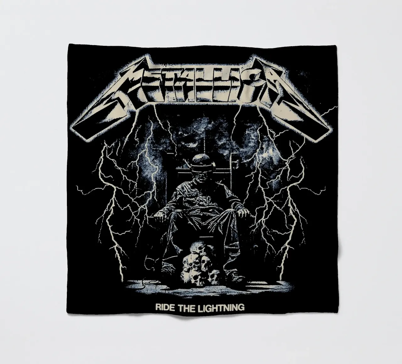 Ride The Lightning metallichead coperta in pile da music soul