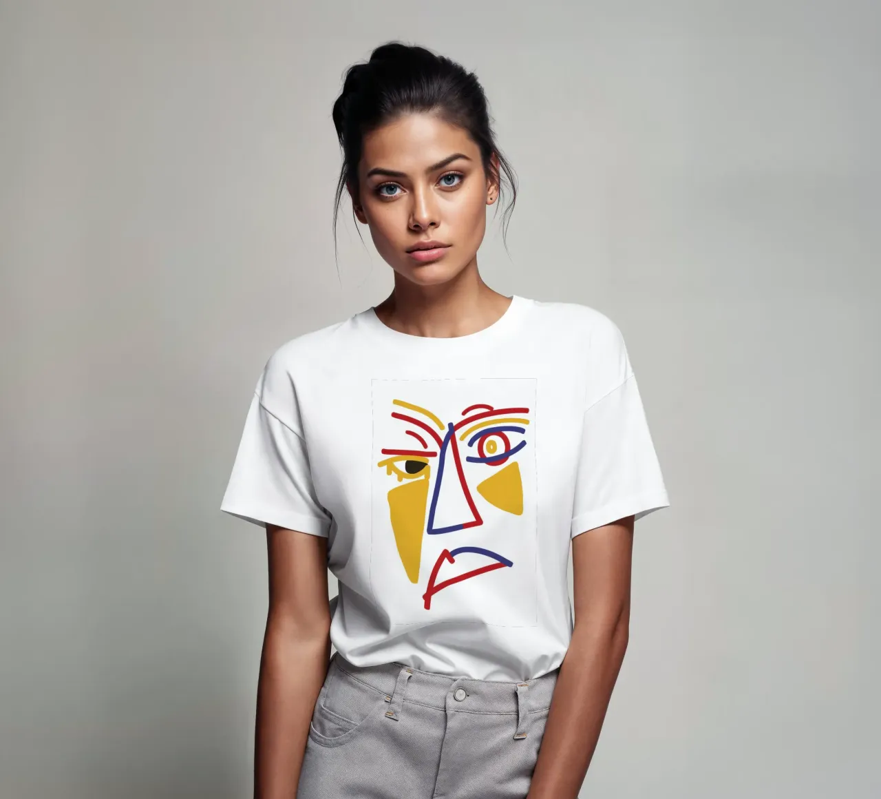 Picasso Primary Gaze t-shirt da Dream Gesso