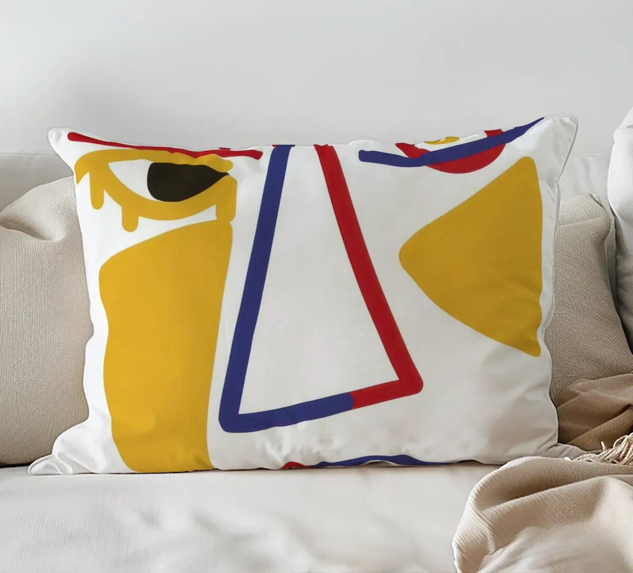 Picasso Primary Gaze cuscino da Dream Gesso