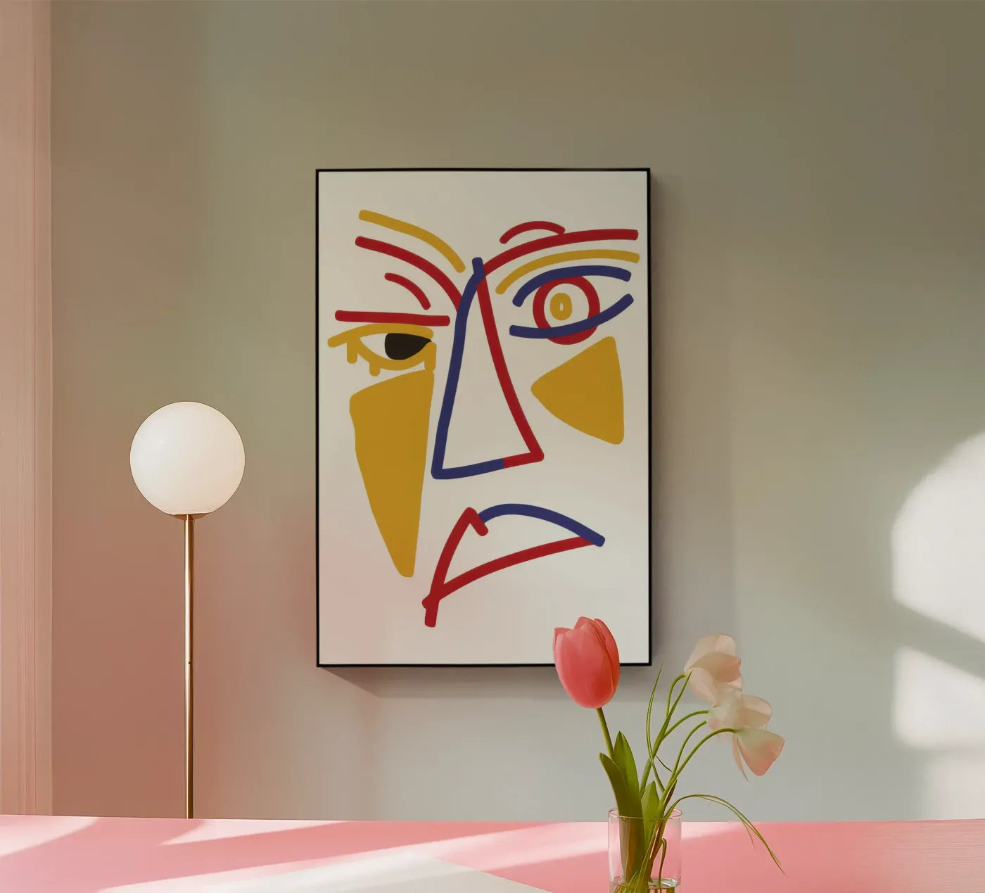 Picasso Primary Gaze plexiglass da Dream Gesso