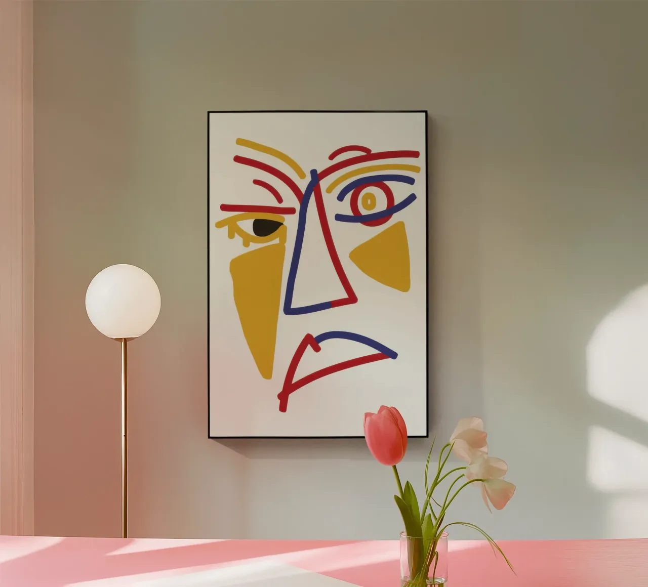 Picasso Primary Gaze plexiglass da Dream Gesso