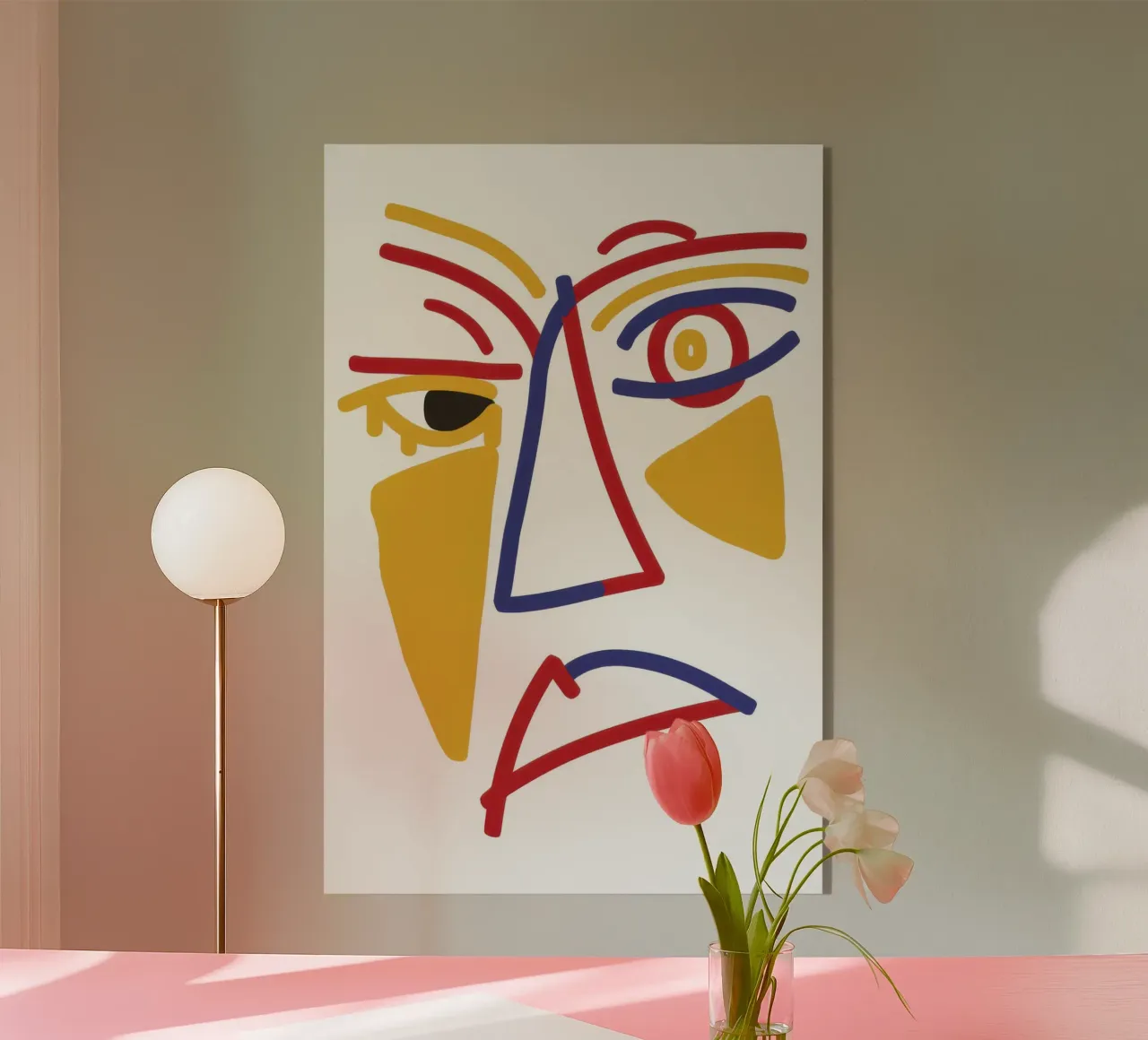 Picasso Primary Gaze plexiglass da Dream Gesso
