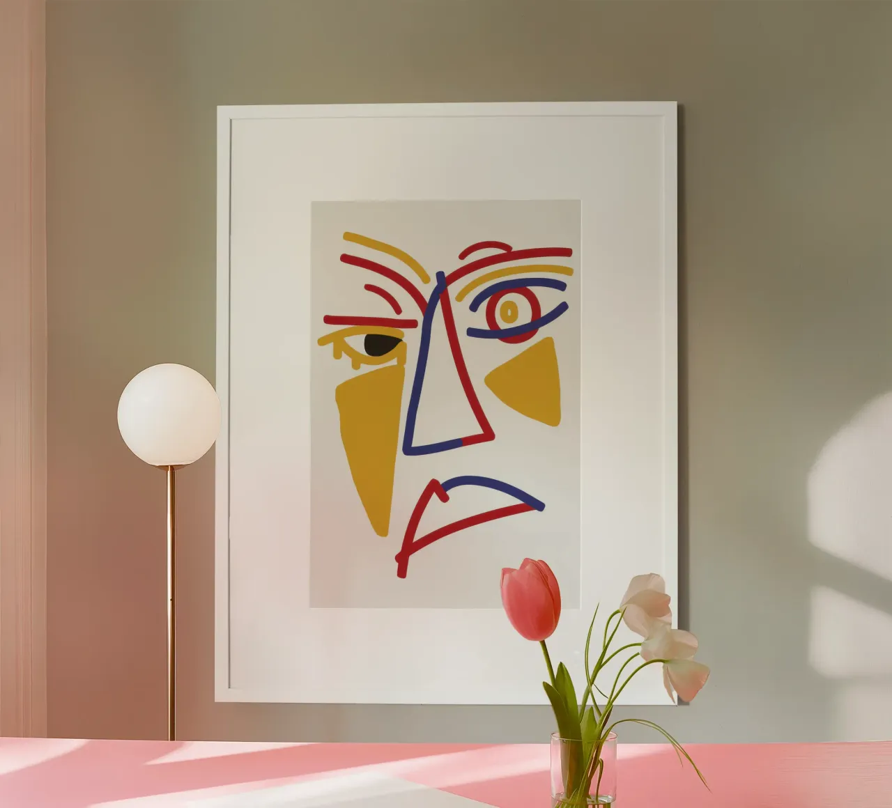 Picasso Primary Gaze poster da Dream Gesso