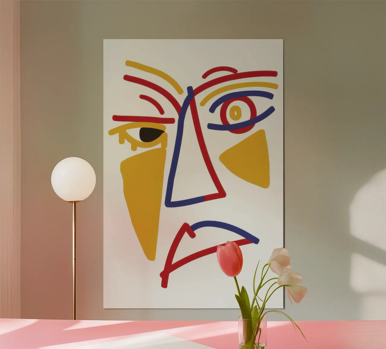 Picasso Primary Gaze poster da Dream Gesso