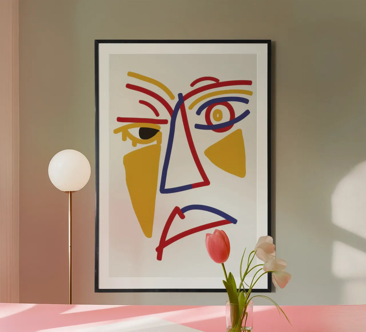 Picasso Primary Gaze poster da Dream Gesso