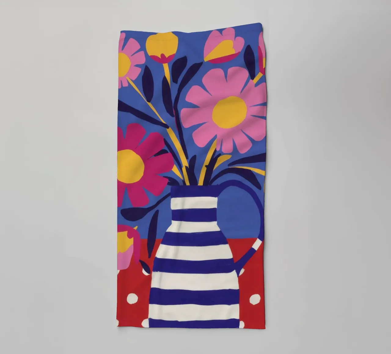 Bouquet a strisce giubilanti asciugamano da bagno da Rain Balance