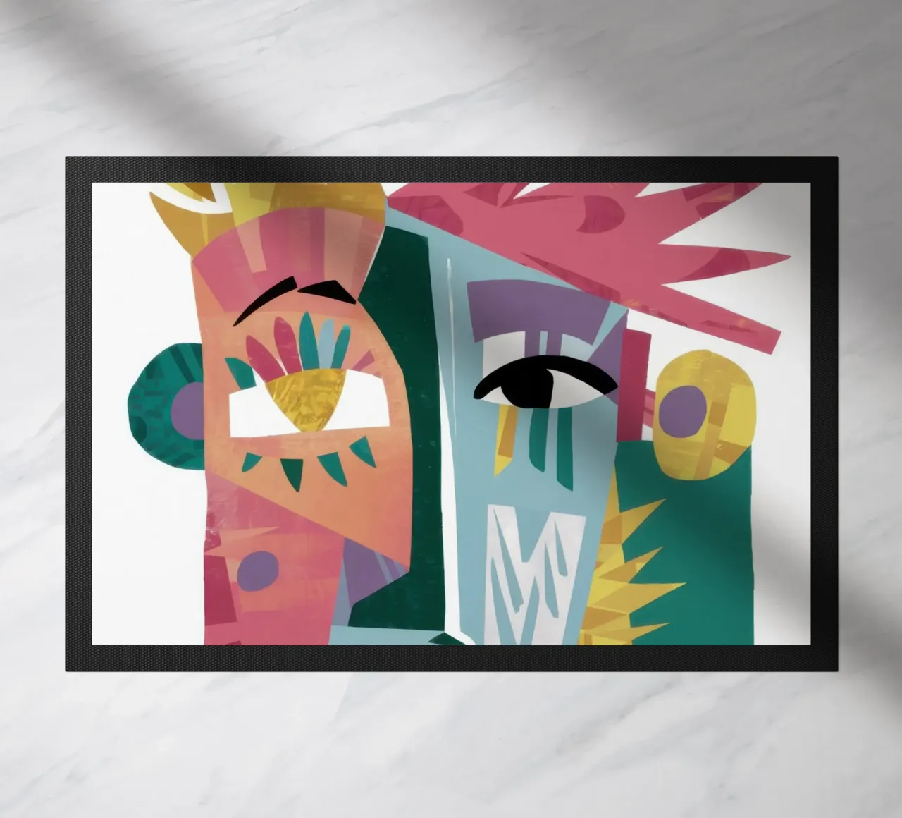 Totem vivido cubista zerbino da Dream Gesso
