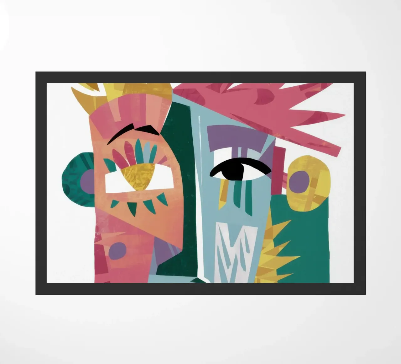 Totem vivido cubista zerbino da Dream Gesso