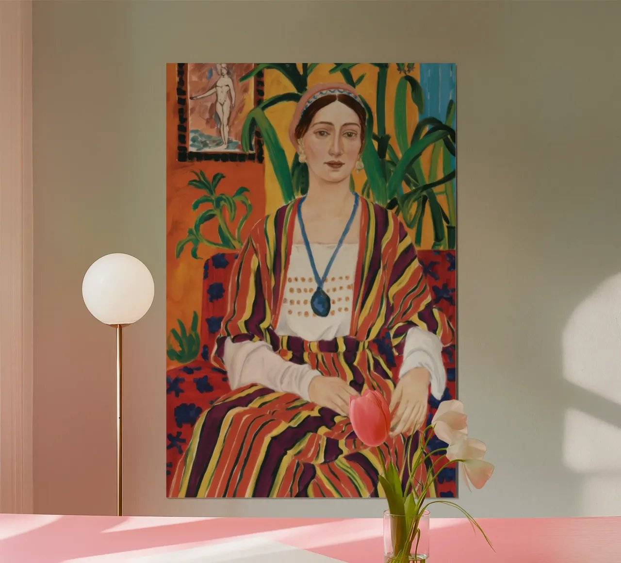 Musa opulenta e bohémien poster da Mythy Brush