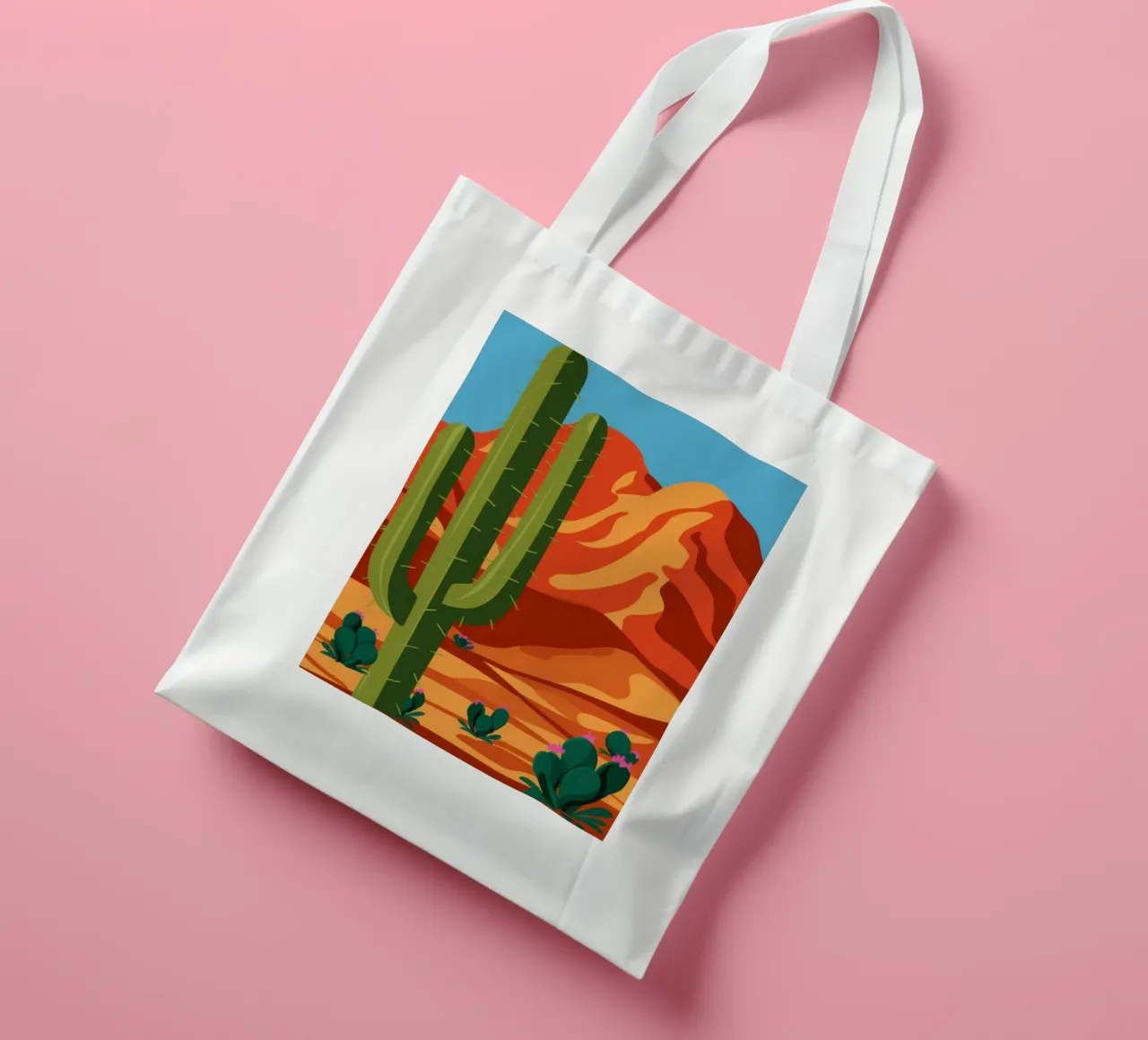 Saguaro Sentinel Vista tote bag de Giant Foxs