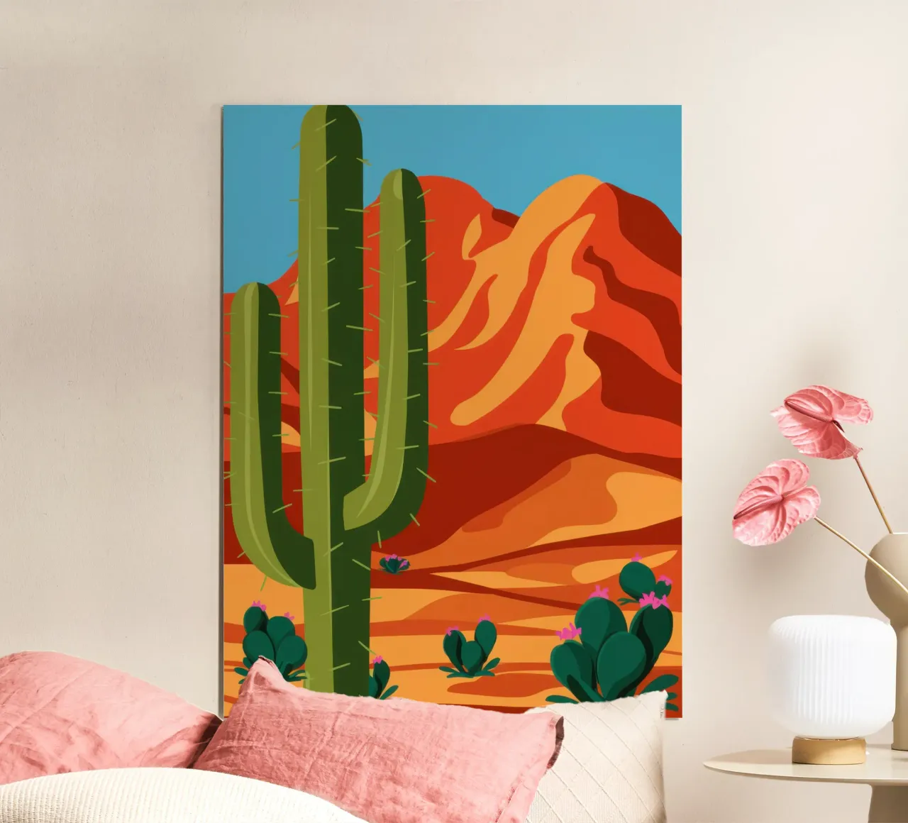 Saguaro Sentinel Vista carta hahnemühle da Giant Foxs