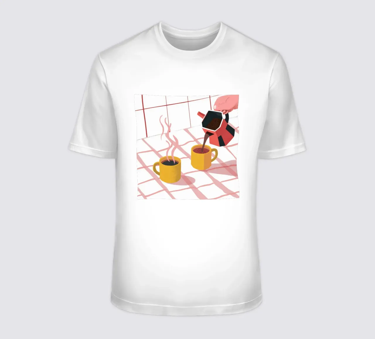 Caffè condiviso Sunbeam t-shirt da Dream Gesso