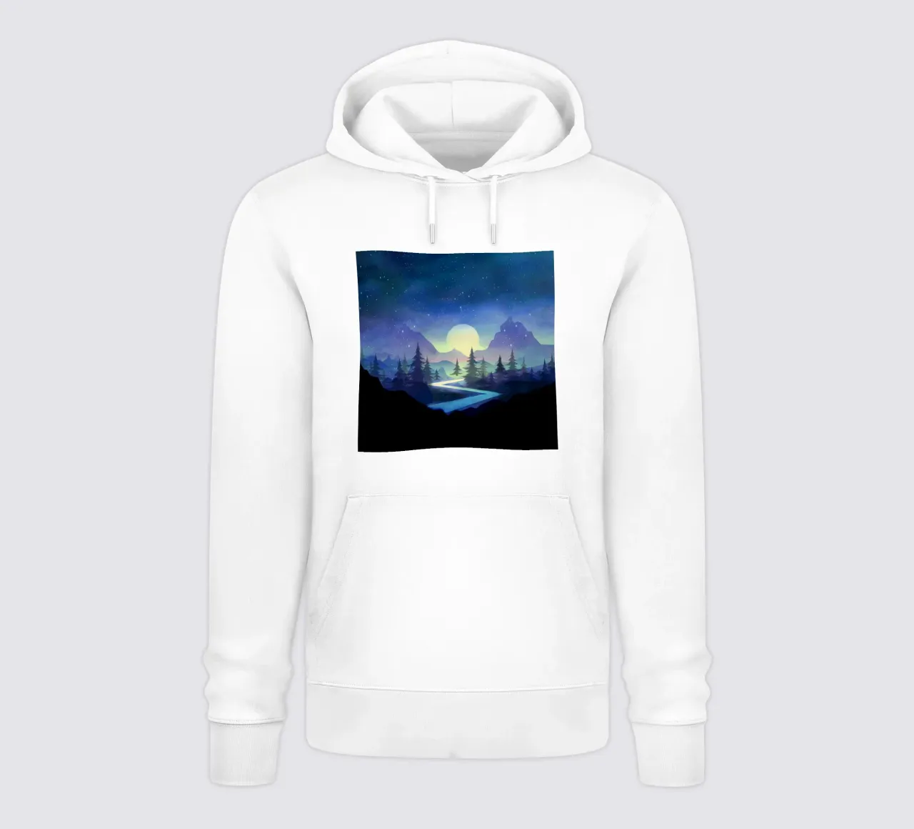 Touching the Stars felpa con cappuccio da Nadjaa