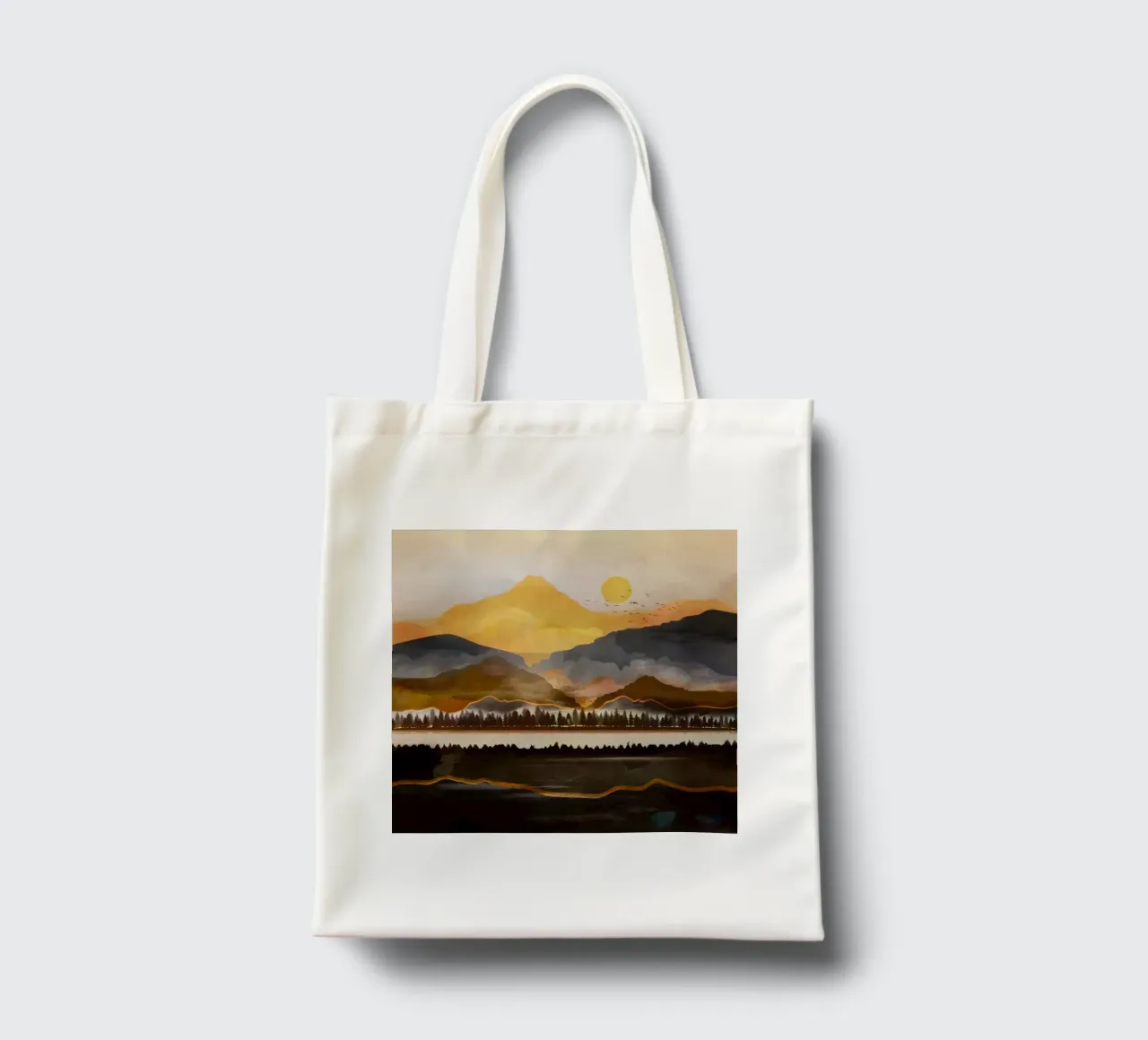 Pure Wilderness at Dusk tote bag by Nadjaa