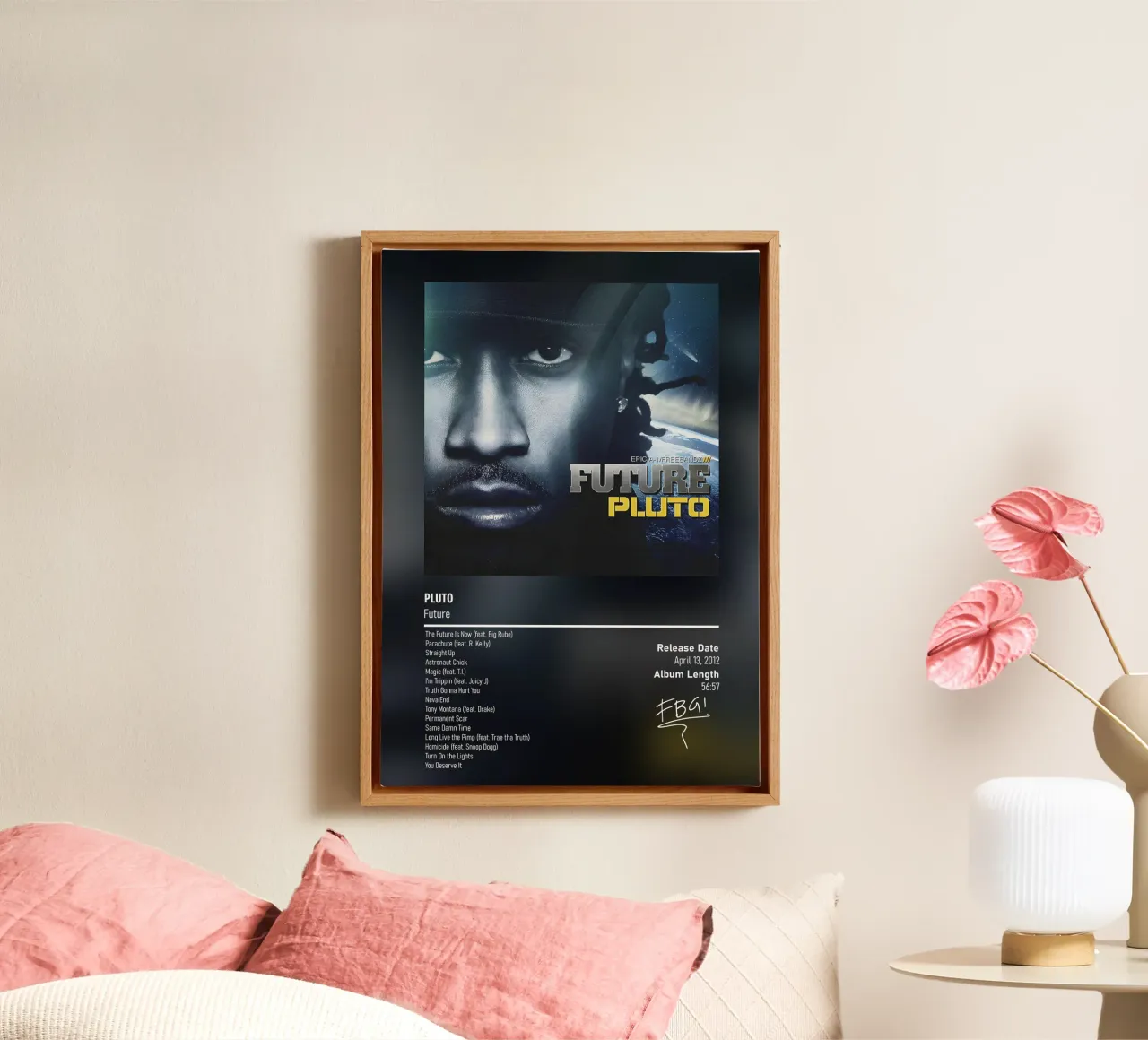 Pluto (2012) by Future canvas by DGUnder