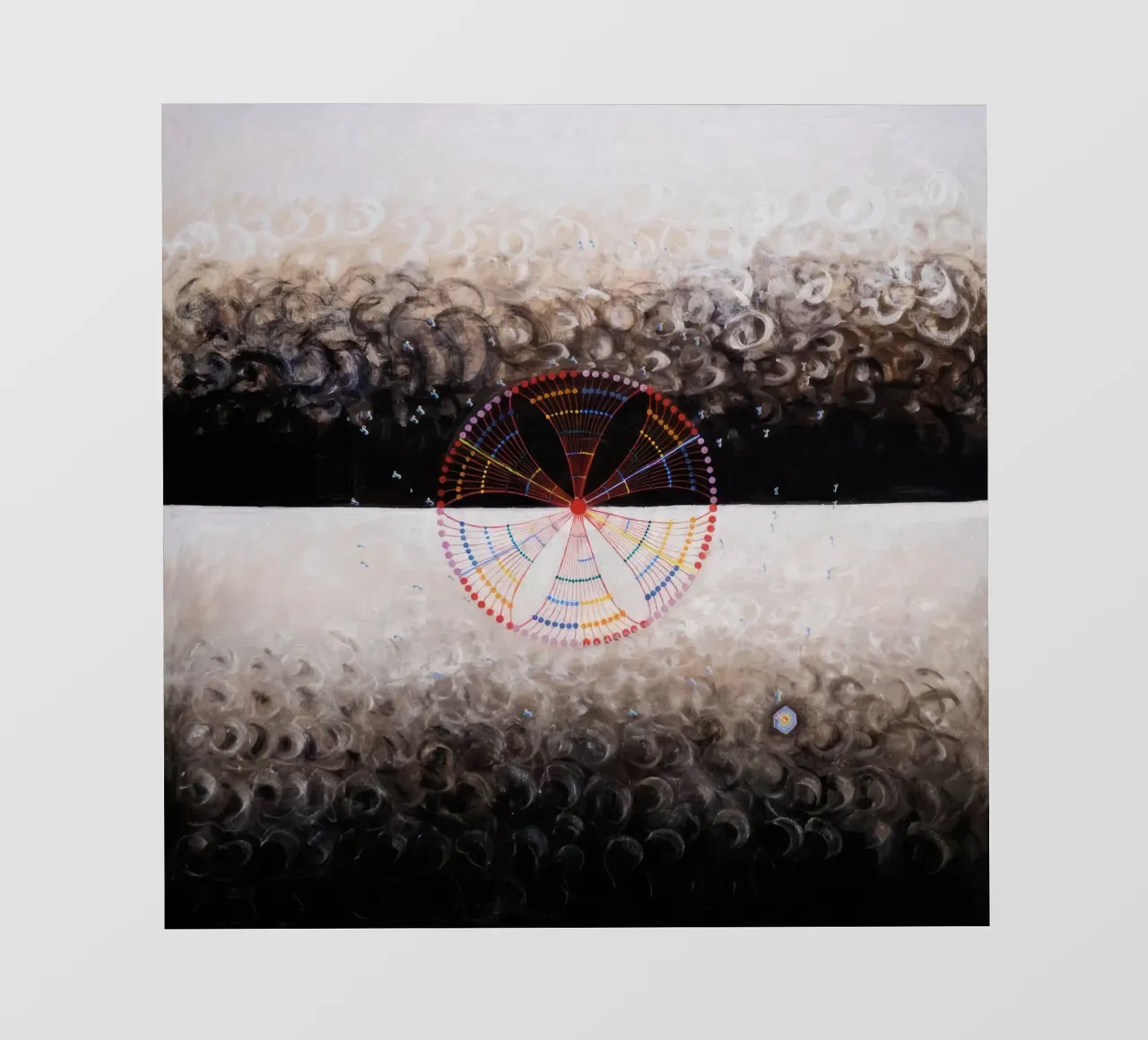 Il cigno n. 10 di Hilma Af Klint telo in pvc da jay romero