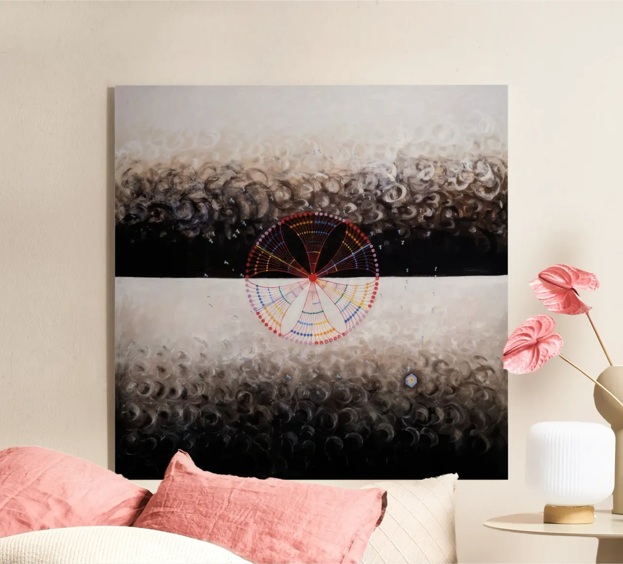Il cigno n. 10 di Hilma Af Klint plexiglass da jay romero