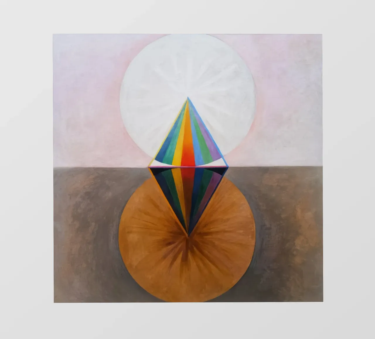 Il cigno n. 12 di Hilma Af Klint pellicola backlit da jay romero