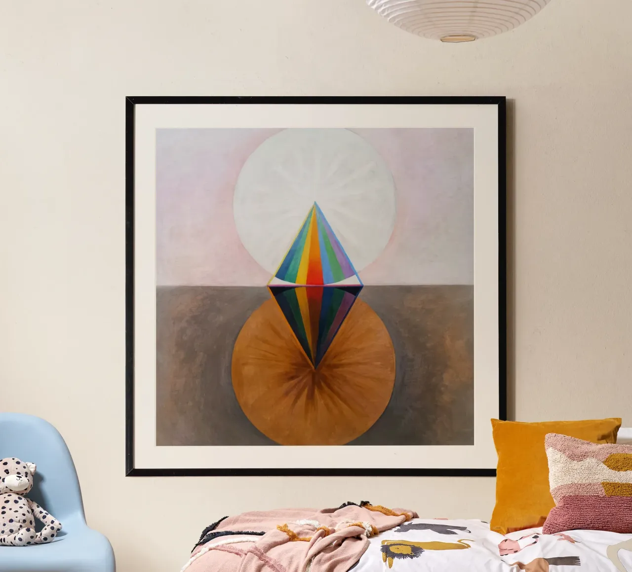 Il cigno n. 12 di Hilma Af Klint carta hahnemühle da jay romero