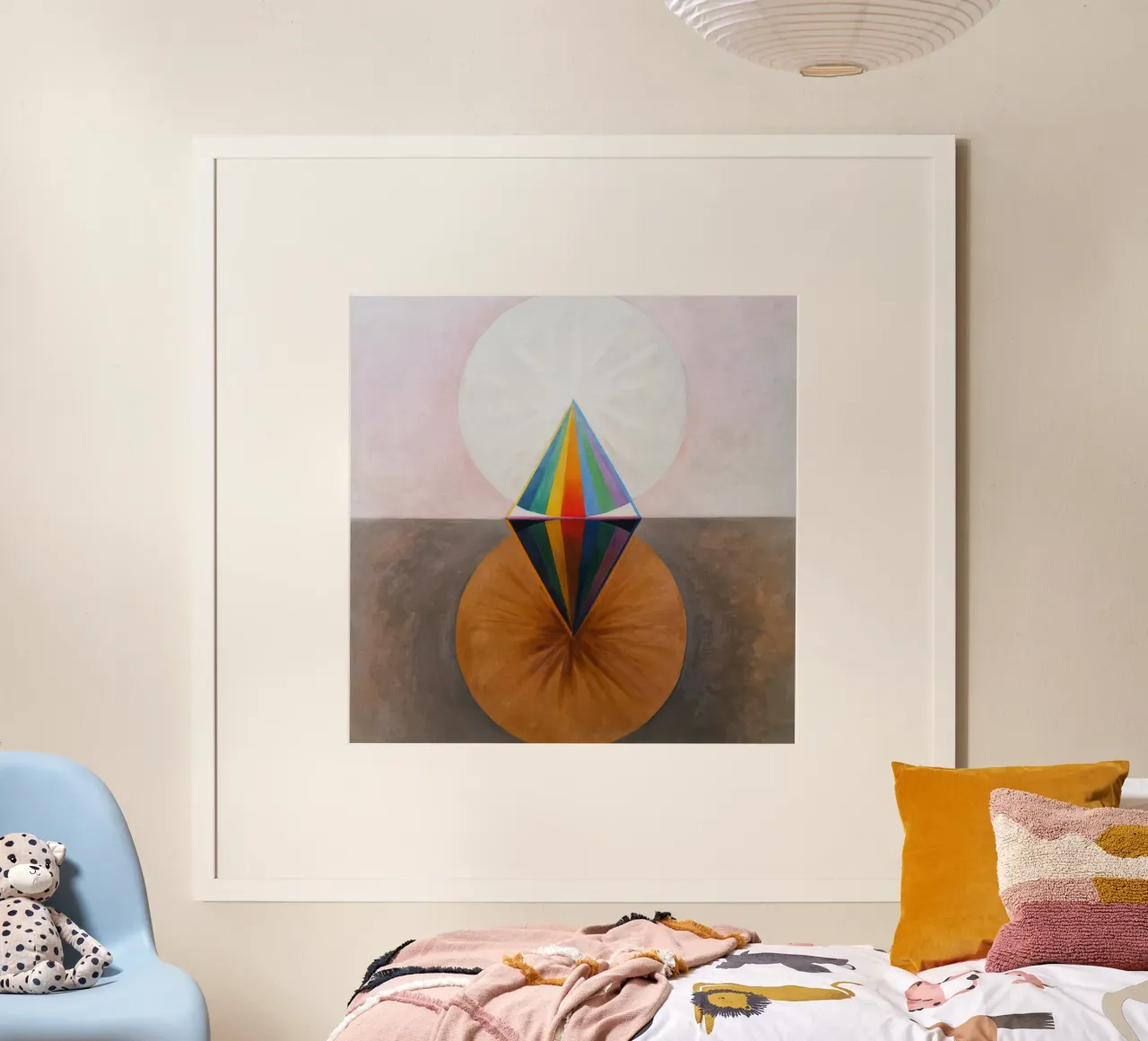 Il cigno n. 12 di Hilma Af Klint carta hahnemühle da jay romero