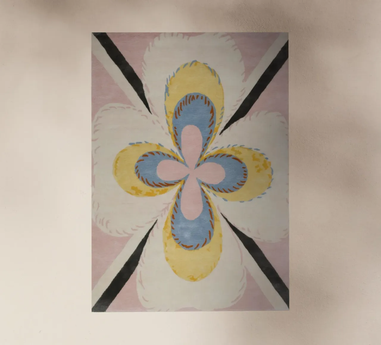 Mostra HILMA AF KLINT pellicola backlit da jay romero