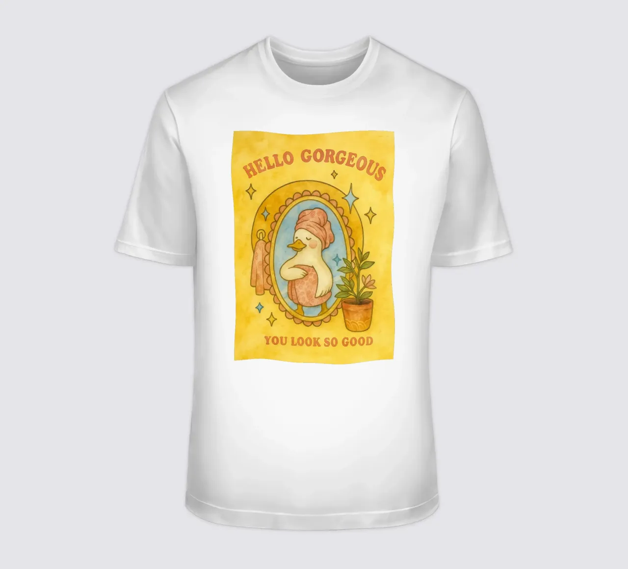 Funny Duck ciao splendida t-shirt da Mirage