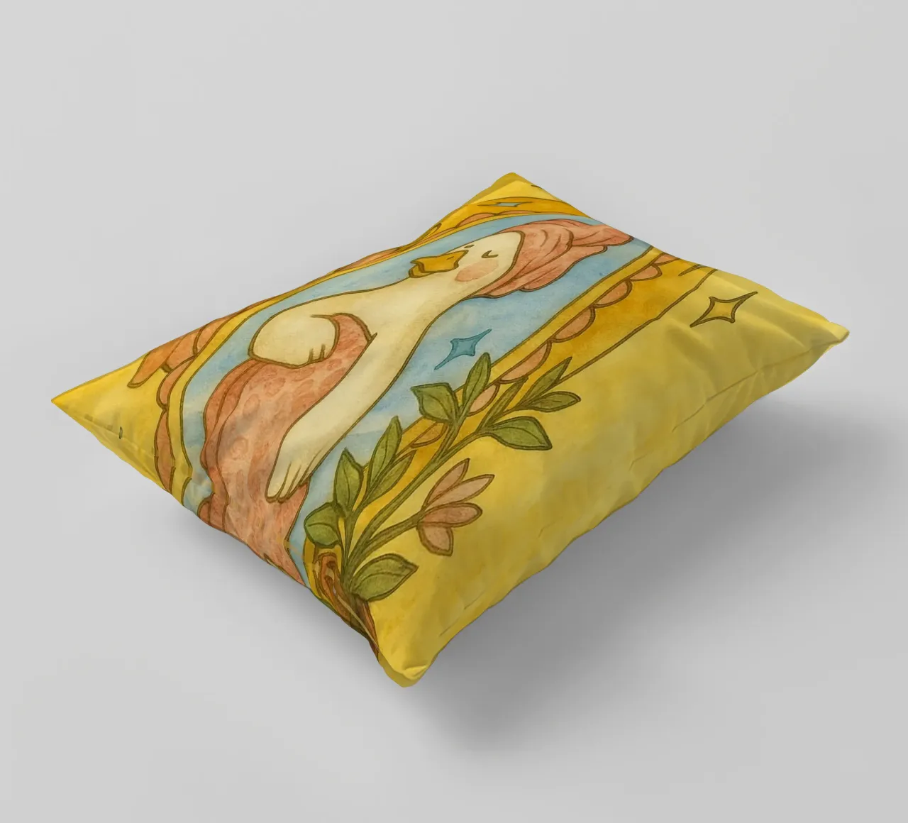 Funny Duck ciao splendida cuscino da Mirage