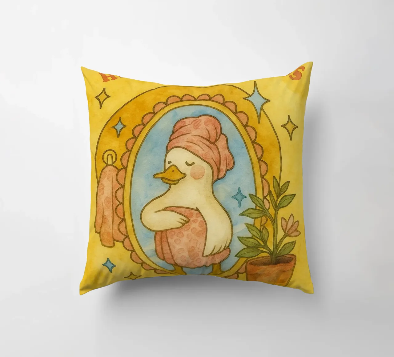 Funny Duck ciao splendida cuscino da Mirage