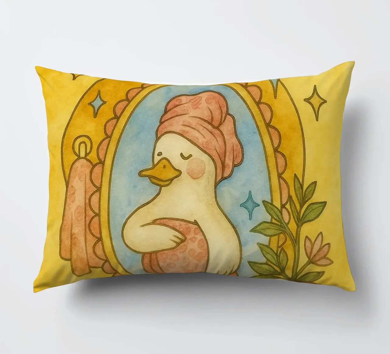 Funny Duck ciao splendida cuscino da Mirage