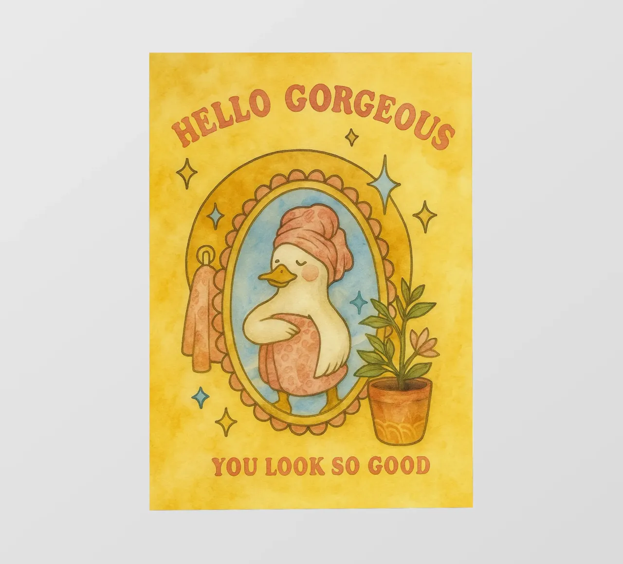 Funny Duck ciao splendida telo in pvc da Mirage