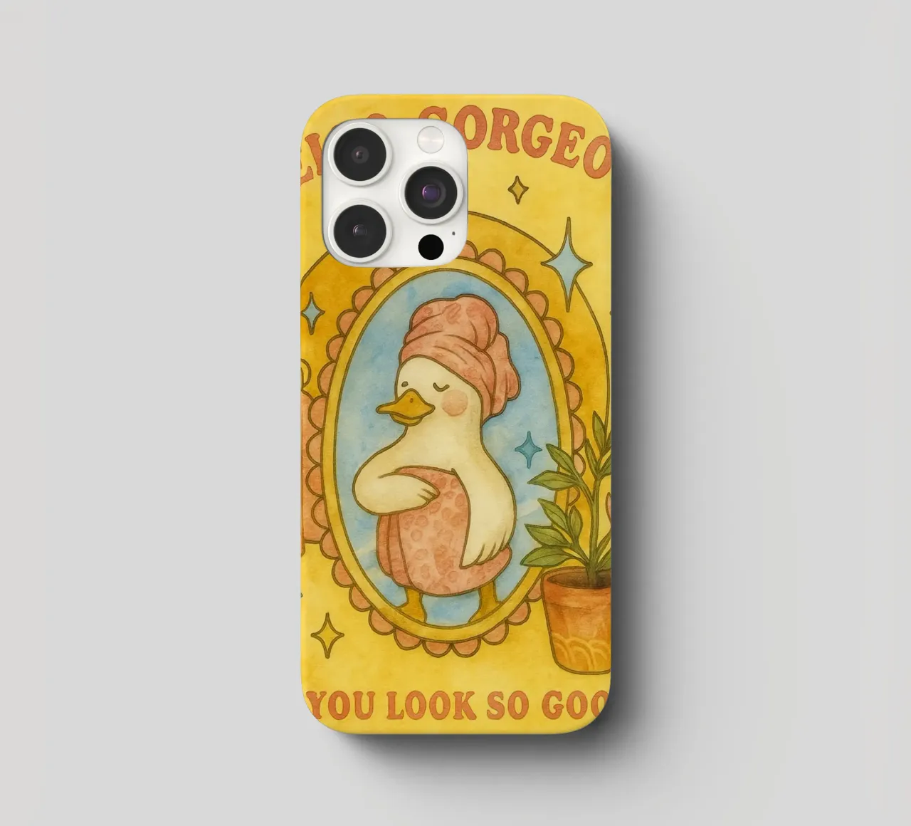 Funny Duck ciao splendida cover iphone da Mirage