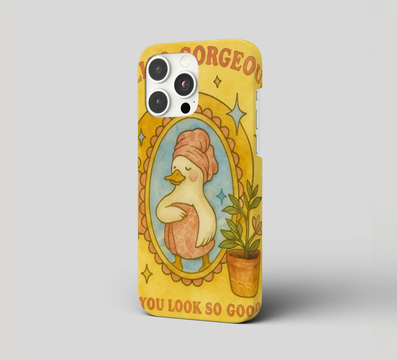 Funny Duck ciao splendida cover iphone da Mirage