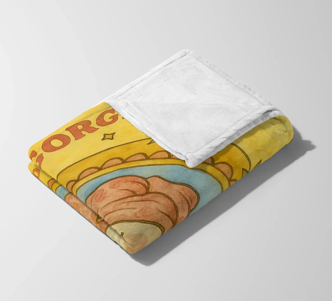 Funny Duck ciao splendida coperta in pile da Mirage