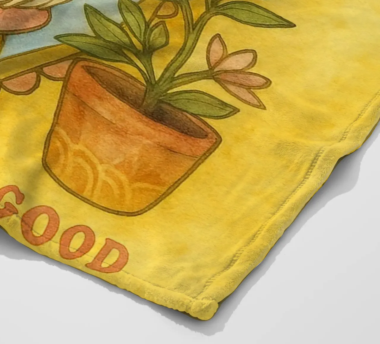 Funny Duck ciao splendida coperta in pile da Mirage