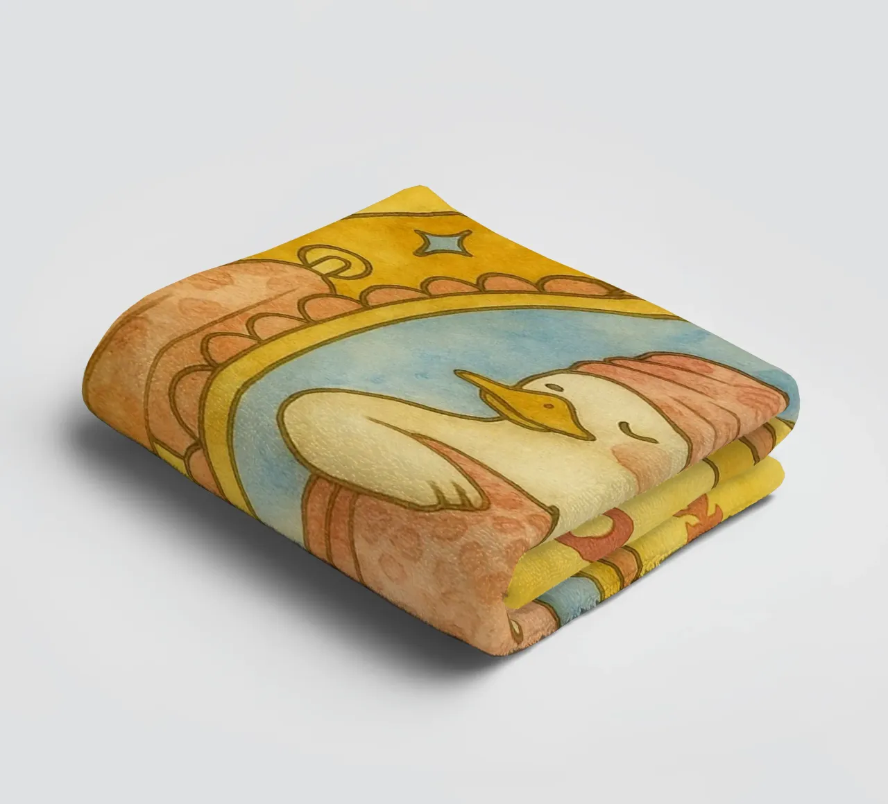 Funny Duck ciao splendida asciugamano da bagno da Mirage