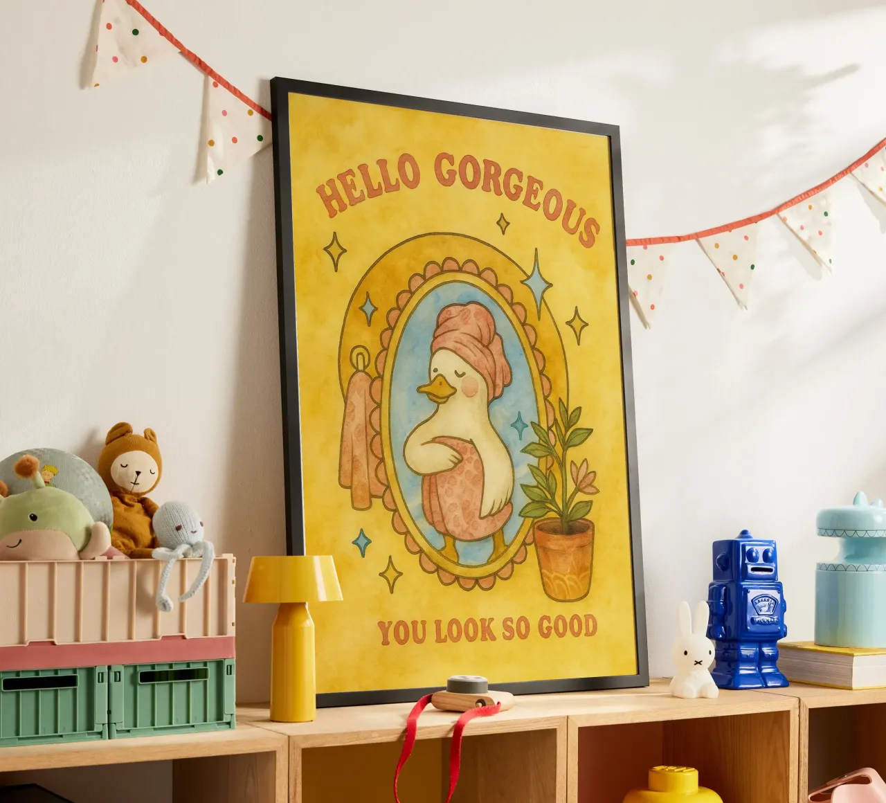 Funny Duck ciao splendida carta hahnemühle da Mirage