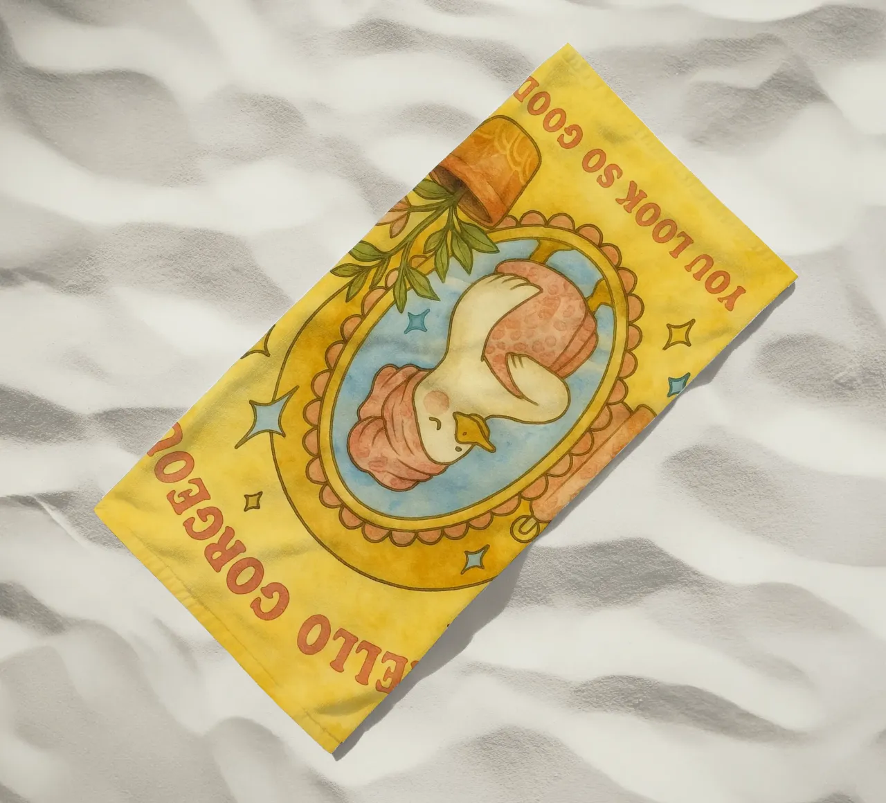 Funny Duck ciao splendida telo mare da Mirage