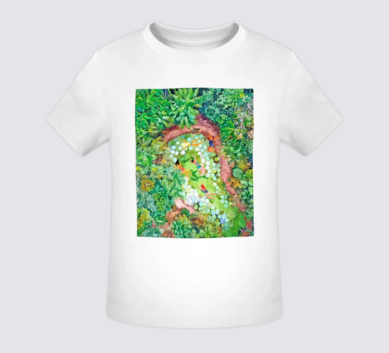 Tropical Vacay baby t-shirt by 83oranges