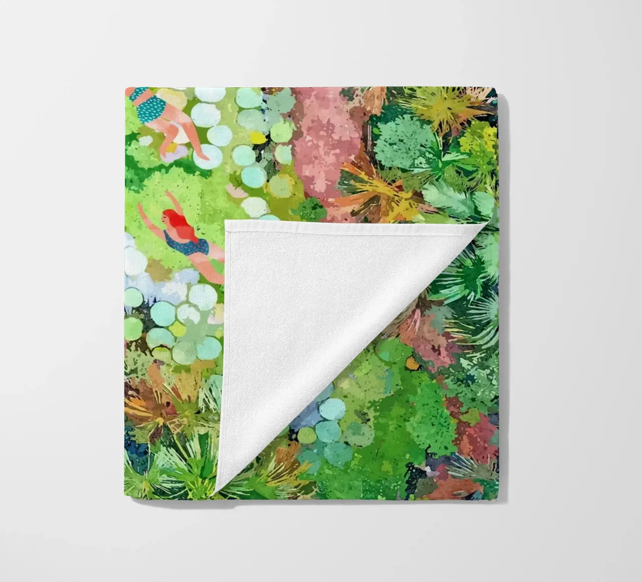 Tropical Vacay beach towel by 83oranges
