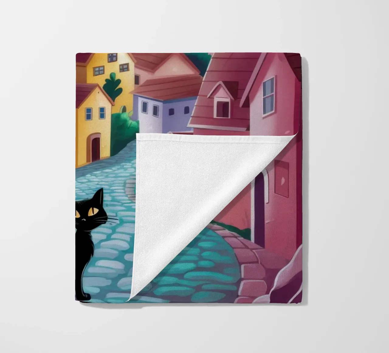 Gatto notturno telo mare da Monuments Fire